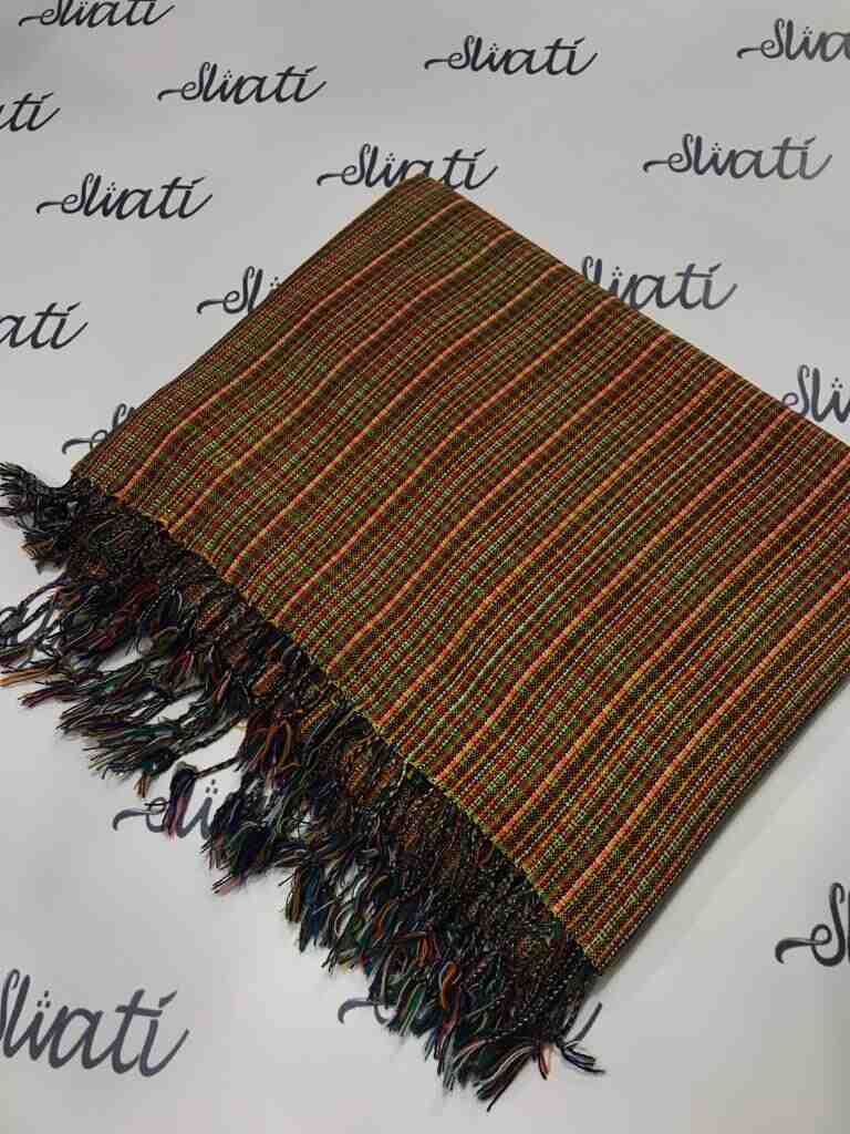 Lot wool swati Shawl with Gray color with attractive pattern