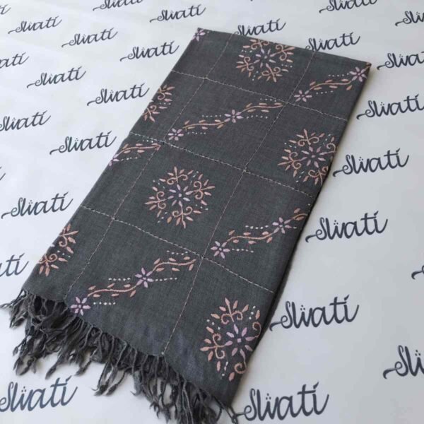 Swati wool shawl for women with traditional floral embroidery, handmade winter woolen shawl in soft wool fabric, elegant ethnic design.