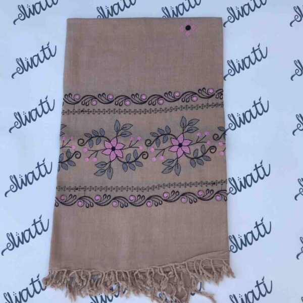 Pure Wool Shawls for Ladies with Hand Embroidery - Image 4